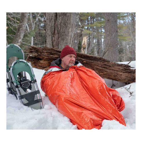 SOL Bivvy XL with Rescue Whistle - Emergency Shelter with Built - In Safety Feature