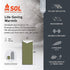 SOL Emergency Bivvy Survival Shelter - Compact and Life - Saving Gear