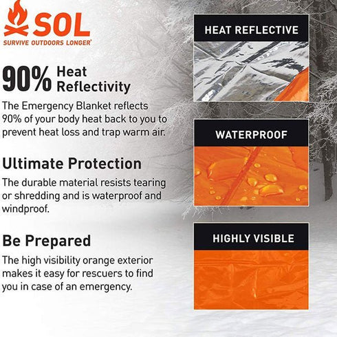 SOL Emergency Blanket