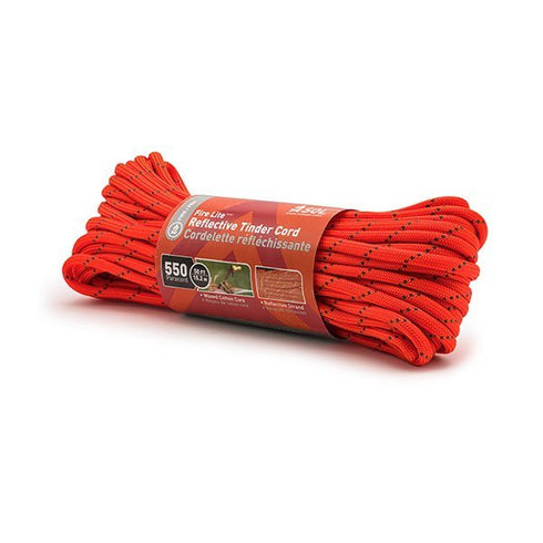 SOL Fire Lite 550 Reflective Tinder Cord 50 ft