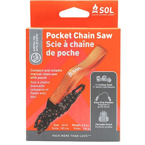SOL Pocket Chain Saw for Survival - Compact and Efficient Cutting Tool