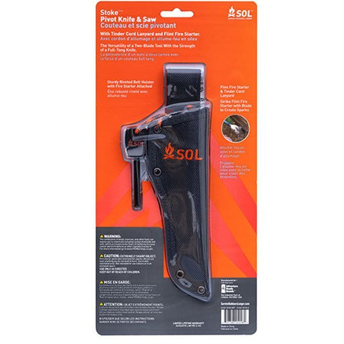 SOL Stoke Pivot Knife & Saw