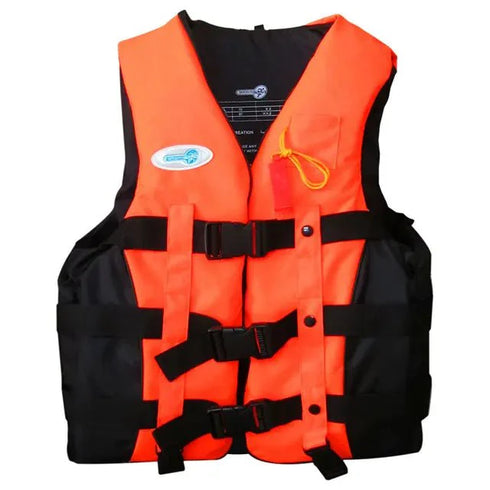 Sports Plus Universal Life Jacket, Adjustable Nylon Safety Vest for Boating & Water Activities