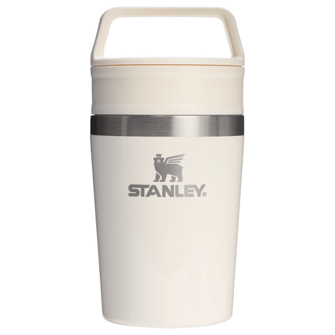 Stanley Cafe To-Go Travel Mug 0.23 L, Insulated Recycled Stainless Steel Coffee Cup, Hot 3 Hours