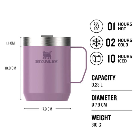 Stanley Classic Legendary Camp Mug 0.23L - Rugged and Compact Camp Mug