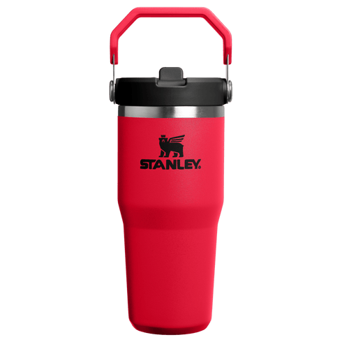 Stanley IceFlow Flip Straw 2.0 Tumbler 0.41 L, Insulated Stainless Steel Cup with Flip Straw and Carry Handle