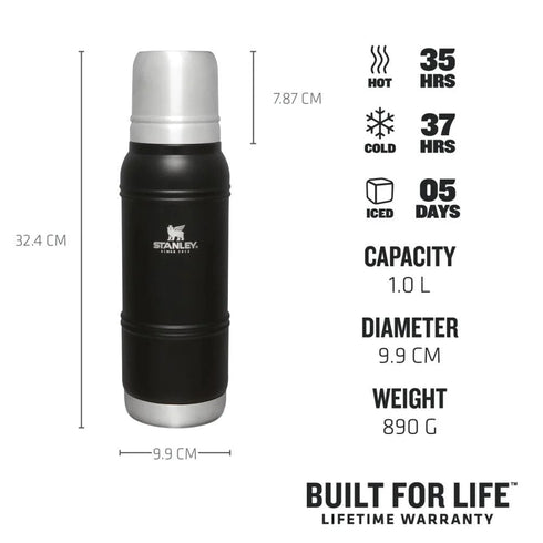 Stanley LGC Flask 1L/1.1Qt Artisan Thermal Black Moon
