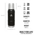 Stanley LGC Flask 1L/1.1Qt Artisan Thermal Black Moon