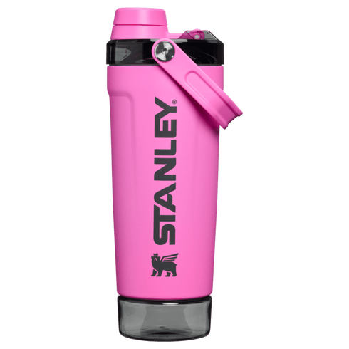 Stanley Vitalize Shaker 0.59 L, Leakproof Insulated Stainless Steel Protein Shaker Bottle with Carry Handle