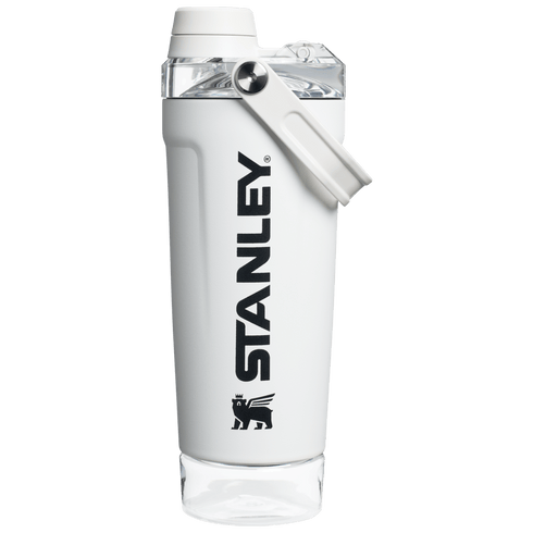 Stanley Vitalize Shaker 0.59 L, Leakproof Insulated Stainless Steel Protein Shaker Bottle with Carry Handle
