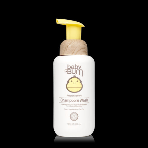 Sun Bum Baby Shampoo & Wash Gentle Cleanser for Post - Splash Bathing