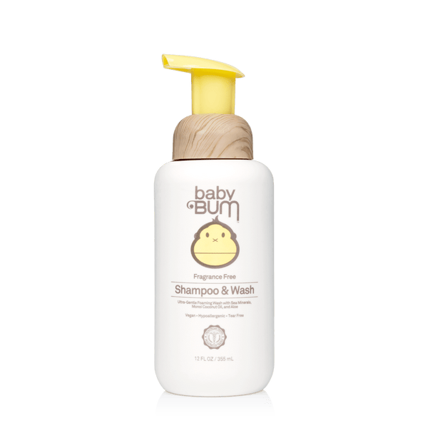 Sun Bum Baby Shampoo & Wash Gentle Cleanser for Post - Splash Bathing
