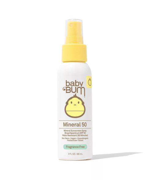 Sun Bum Baby Spray SPF 50 Baby - Friendly Sunscreen Spray for Quick Use