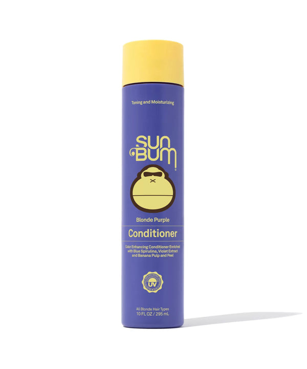 Sun Bum Blonde Purple Conditioner Hydration and Tone for wave boards
