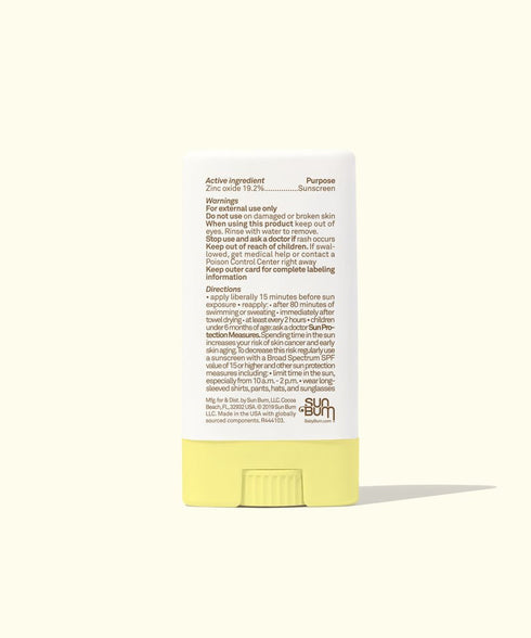 Sun Bum Mineral Face Stick SPF Stick for Child Face Protection