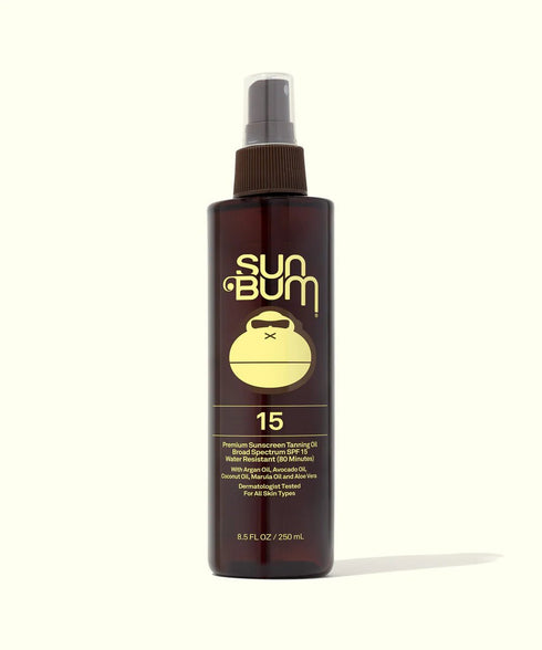 Sun Bum Tanning Oil Glow Boosting Oil for Sun - Kissed Skin