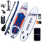 Surface Dreamer Inflatable Stand Up Paddle Board, iSUP Package with Paddle, Pump, Leash and Dry Bag