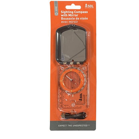 Survive Outdoors Longer Sighting Compass With Mirror