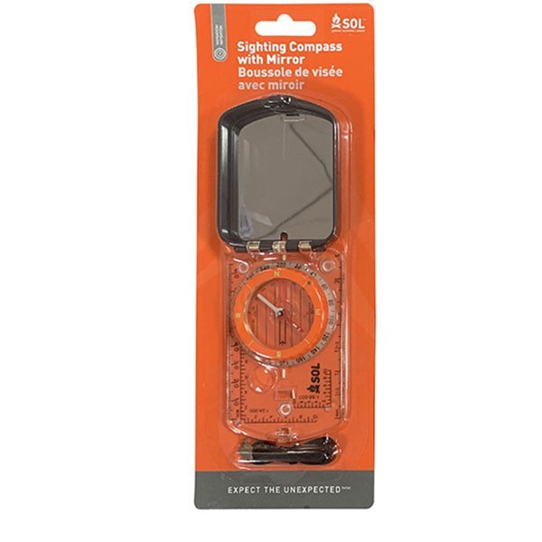 Survive Outdoors Longer Sighting Compass With Mirror