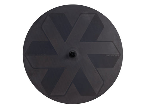 Syncros Capital SL rear disc wheel, alternate view of the carbon disc