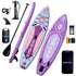 Terraqueous Inflatable Stand Up Paddle Board, iSUP Package with Paddle, Pump, Leash and Dry Bag