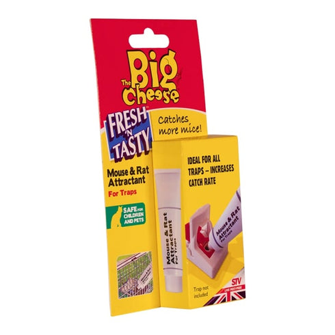 The Big Cheese Fresh N Tasty Mouse and Rat Attractant 26g, Trap Lure That Raises the Catch Rate of Any Trap