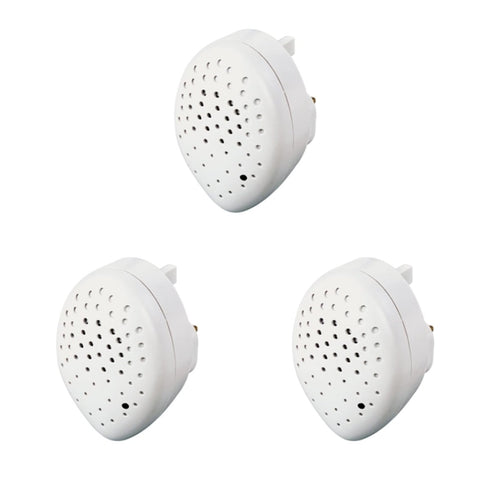 The Big Cheese Sonic Repellers 3 Pack, Plug-In Ultrasonic Mouse and Rat Deterrents Safe for Household Pets