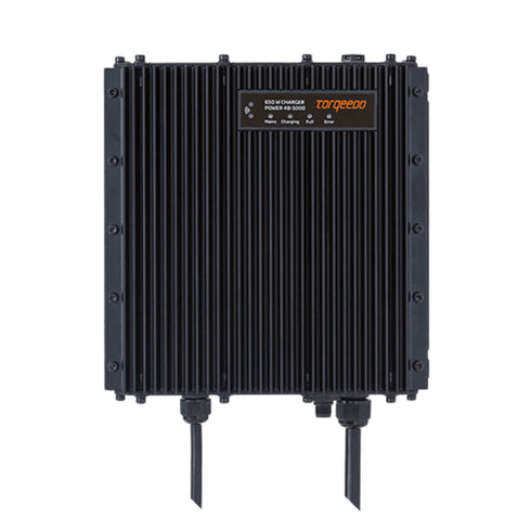 Torqeedo Charger 650 W for Power 48-5000 Battery, IP65 Waterproof Charger with TorqLink Data Interface