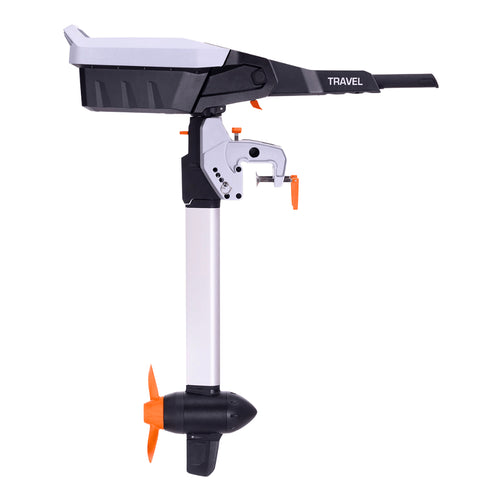 Torqeedo Travel L 3 HP Electric Outboard with Battery, 1100 W Long Shaft Motor for Tenders and Dinghies
