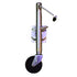 Trailer Jack 1000 lbs, Zinc Finish Trailer Jockey Wheel with Single Plastic Wheel for Boat Trailers