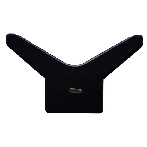 Trailer Rubber Bow Guard 3 x 3 in, Black V-Shaped Bow Stop Pad for Boat Trailer Winch Posts