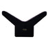 Trailer Rubber Bow Guard 3 x 3 in, Black V-Shaped Bow Stop Pad for Boat Trailer Winch Posts