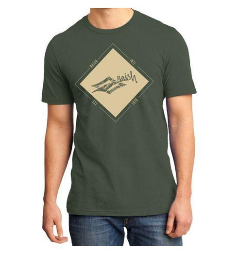 Tropical Diamond Tee Soft Cotton Shirt for Watersport Comfort.