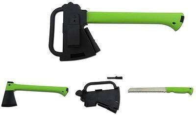 UltraEdge 352mm Axe and Saw with Sheath - Multi - Tool for Camping and Survival