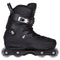 USD Aeon 60 Black Aggressive Inline Skates, Unibody Street and Park Skates with Shock Absorber and Wide Soulplate