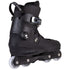 USD Aeon 60 Black Aggressive Inline Skates, Unibody Street and Park Skates with Shock Absorber and Wide Soulplate