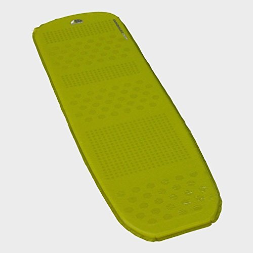 Vango F10 Aero Sleeping Mat (Citron color), an ultralight and comfortable inflatable mat for backpacking and camping.