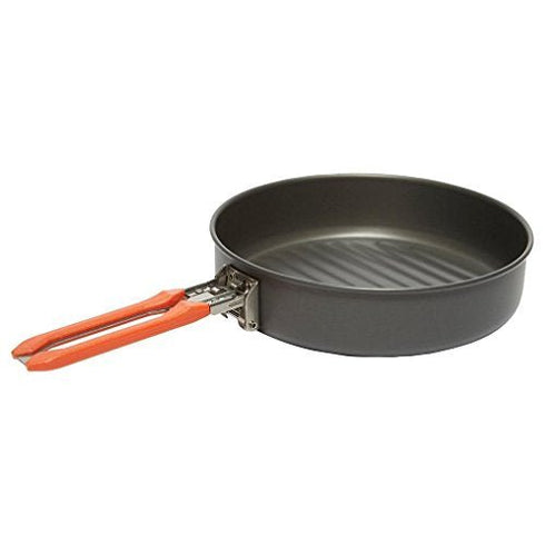 Vango Hard Anodised Frying Pan with Folding Handle - Durable Cookware for Camping & Hiking