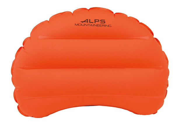 ALPS Mountaineering Versa inflatable pillow, orange, front view