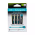 Paleblue Voyager USB-C Rechargeable Batteries, AAA 4-pack