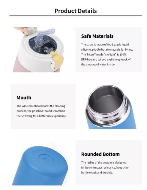 Waicee Kids Water Bottle 480ml - Fun and Durable Bottle for Kids