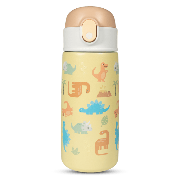 Waicee Kids Water Bottle (480ml), a fun and durable bottle with a straw lid designed for children.