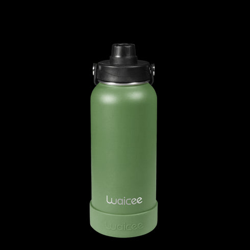 Waicee Stainless Steel Water Bottle 32oz - Large Capacity Insulated Bottle