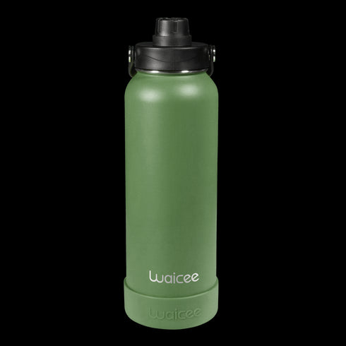 Waicee Stainless Steel Water Bottle 40oz - Heavy - Duty Insulated Water Bottle