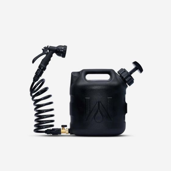 WaterPort 2.0 Gallon Portable Water Tank, a compact and lightweight water storage unit for quick outdoor use.
