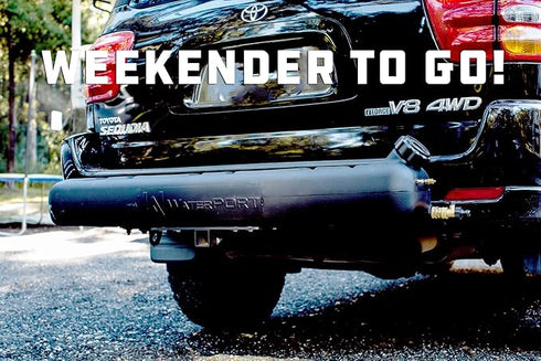 WaterPORT Trailer Hitch Mount for Weekender Water Tank - Secure Transport Solution