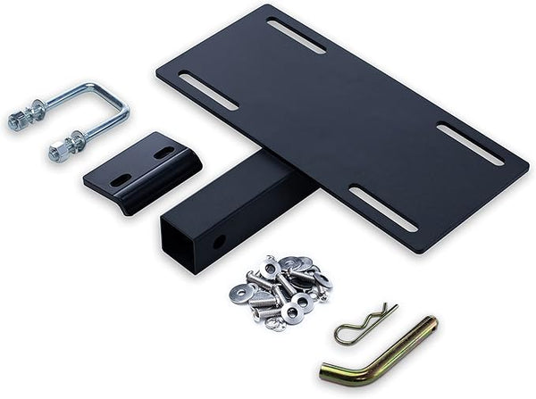 WaterPort Trailer Hitch Mount, a secure solution for transporting the Weekender water tank on a vehicle's hitch.