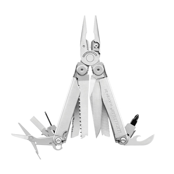 Leatherman Wave 2H Multi-Tool (Peg Packaging), an enhanced version of the classic Wave tool with new features for everyday carry.