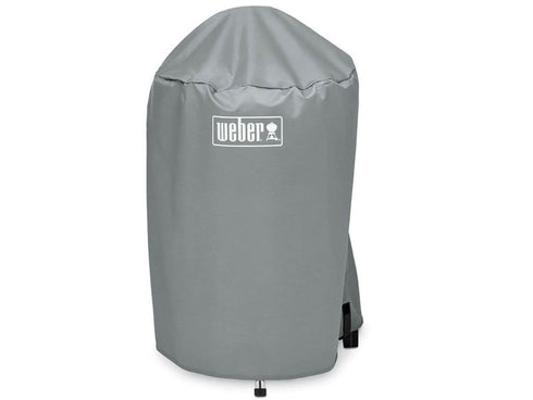 Weber Charcoal Kettle Grill Cover for 18 Inch Grills - Durable Weatherproof Protection