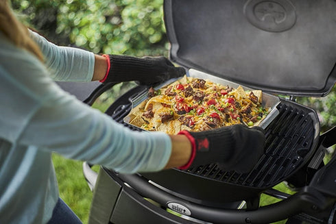 Weber Large Vegetable Basket Stainless Steel - Durable and Spacious Grill Accessory